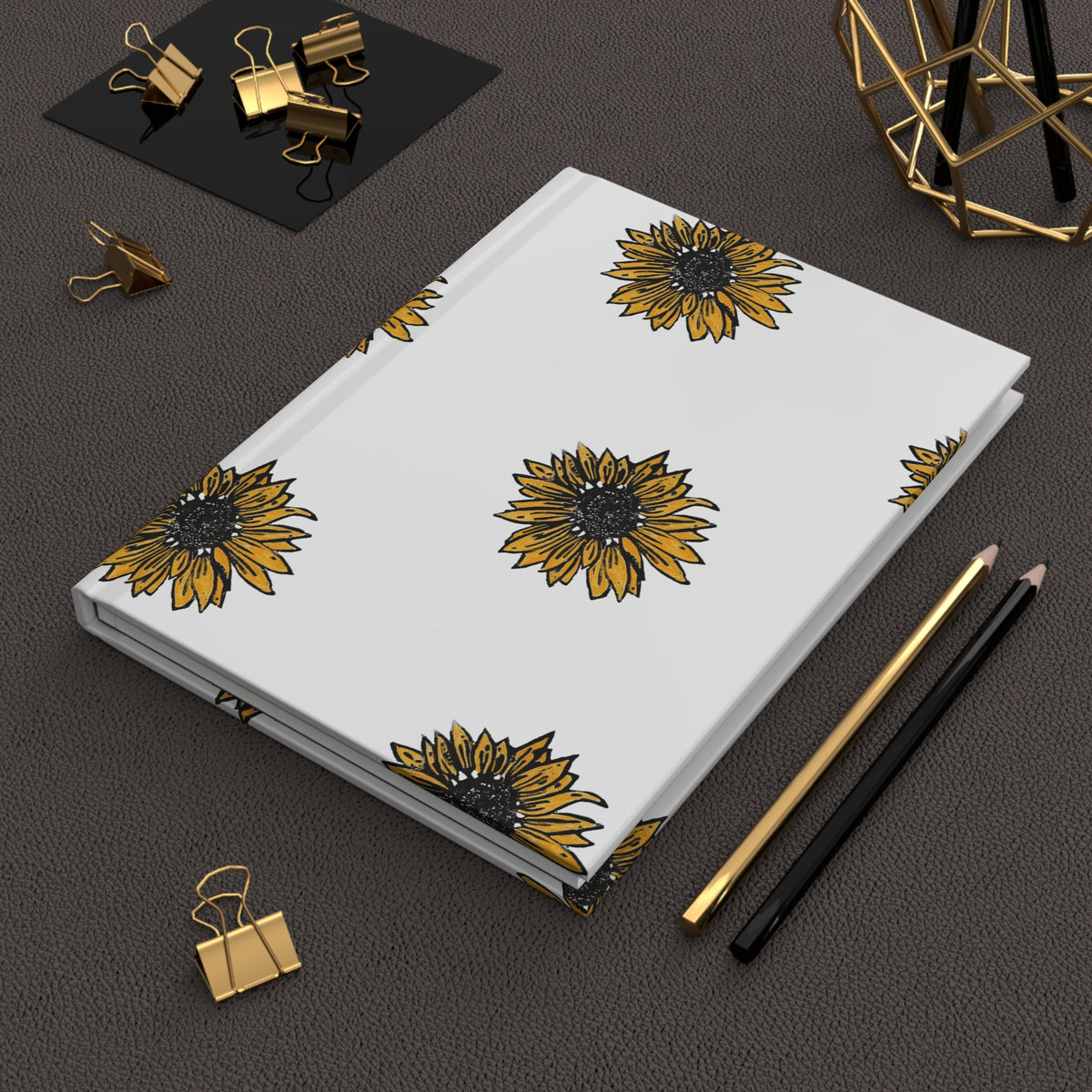 The Sunflower | Hardcover Notebook
