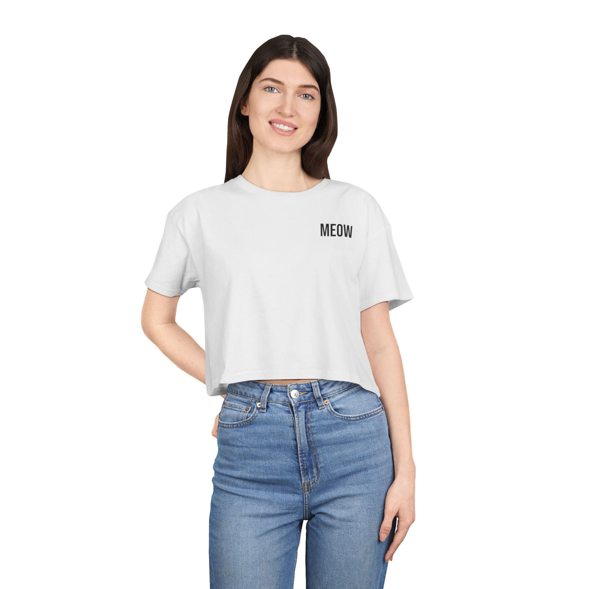 CHAOS KITTY Cropped Tee