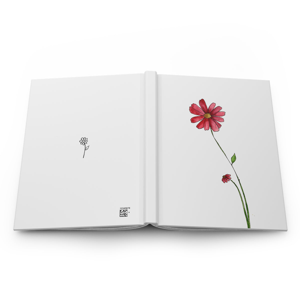 The Wildflower | Hardcover Notebook